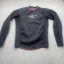 O'Neill Wetsuit Top Boys Extra Large Long Sleeve Hammer Black Reversible Thick