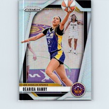 2024 Panini Prizm WNBA Dearica Hamby #19 Silver Prizm Los Angeles Sparks