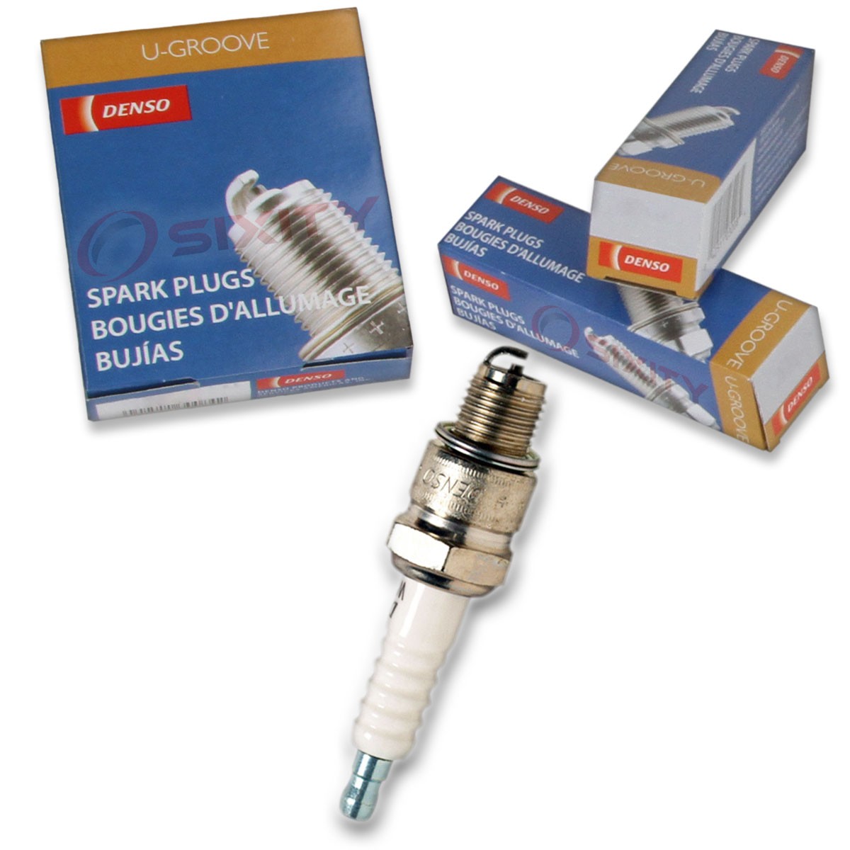 1 pc Denso Standard U-Groove Spark Plug for Kawasaki KV75 1976-1980 Tune Up mu