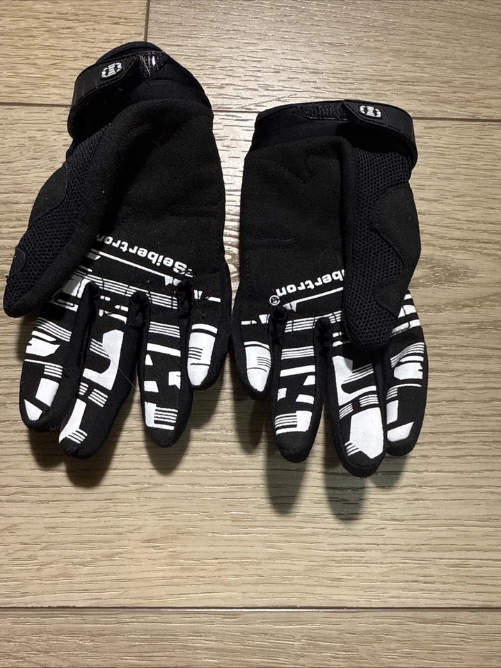 Сверхпрочные велосипедные перчатки Seibertron Dirtraw - распознавание прикосновений молодежные S на весь палец - Изображение 3 из 4