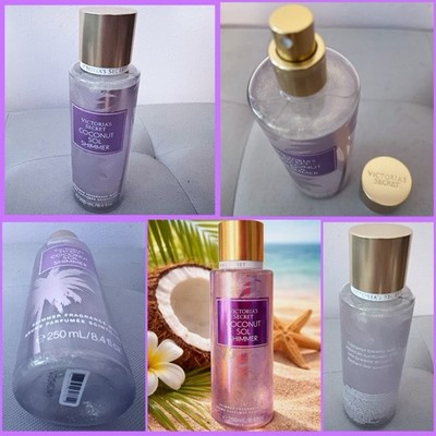 New Victoria's Secret Coconut Sol Shimmer Limited Editon Fragrance Mist 8.4 floz