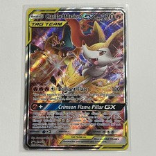 Carta Promo Pokémon TCG Charizard e Braixen Tag Team GX SM230 LP+ Holo
