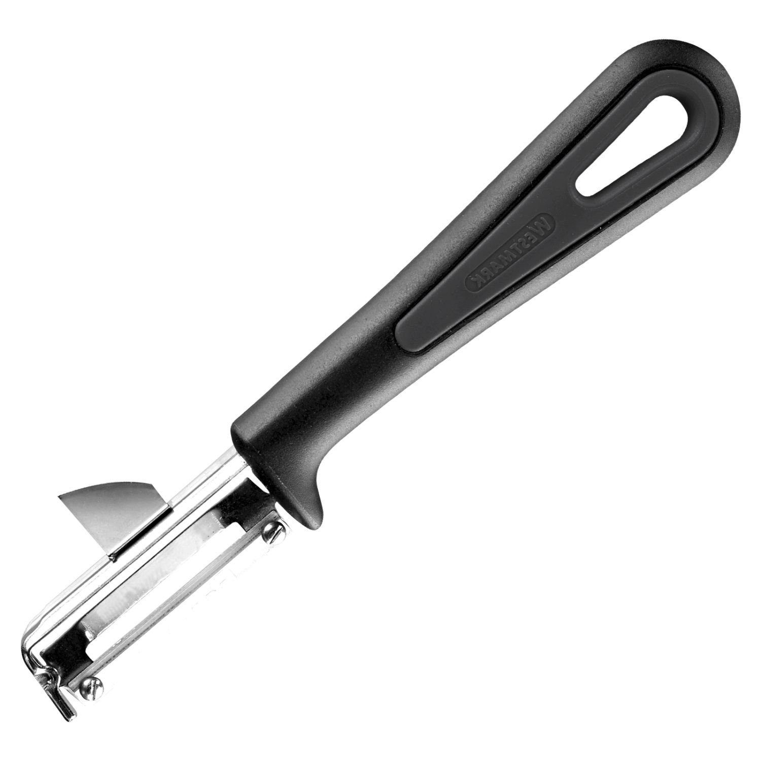 Westmark Gentle Swivel Peeler for Left Handers, Stainless Steel, Black/Silver, 1