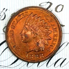 * 1888 * SUPERB+ GEM BU MS INDIAN HEAD PENNY * FROM ORIGINAL COLLECTION