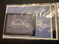 Surf City NJ  Patch and Postcard Set NEW (B000)
