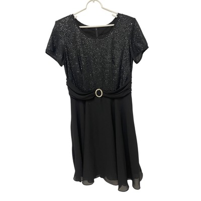 Molly Malloy Formal Cocktail Mini Dress Womens Size 14 Black Sequin Short Sleeve | eBay Molly Malloy Formal Cocktail Mini Dress Womens Size 14 Black Sequin Short Sleeve | eBay