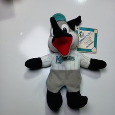 NWT Bellsouth Limited Editon Florida Marlins Billy Bean Doll Plush - 1 Of 15,000