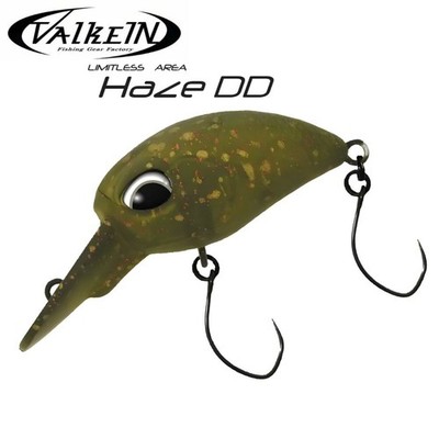 VALKEIN Finesse Trout Area Fishing Floating Crankbait Lure HAZE DD