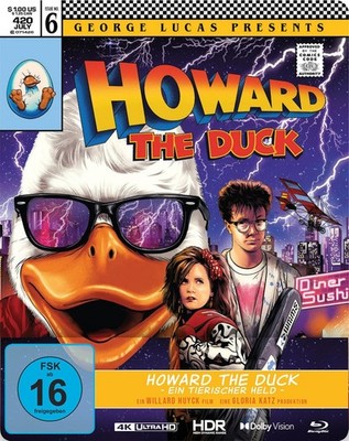 Howard the Duck - Ein tierischer Held Steelbook, 4K UHD+Blu-ray