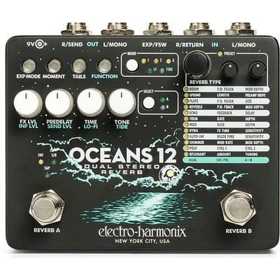 Effektgerät E-Gitarre Electro Harmonix Oceans 12 Effektgerät Effekt E-Gitarre Gi