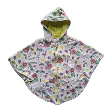 Disney The Little Mermaid Ariel Swim Coverup 5/6 Hooded Zip Dinglehopper Shells