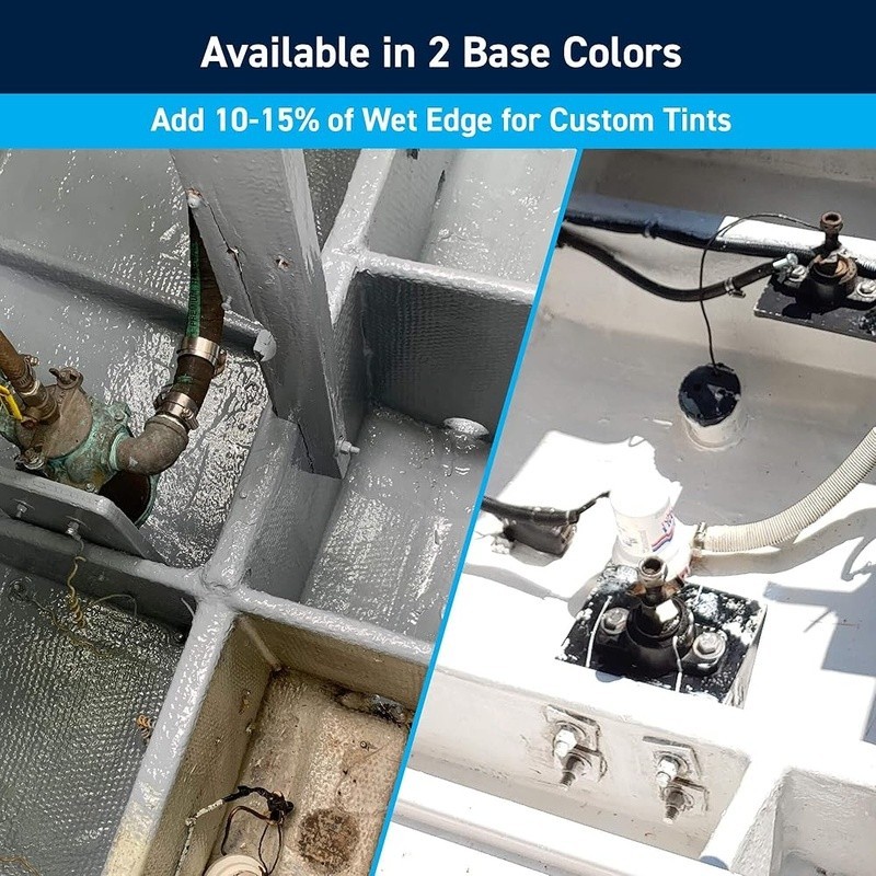 Waterproof Bilge Paint Epoxy Marine Coating High-Gloss Durable Easy Clean New