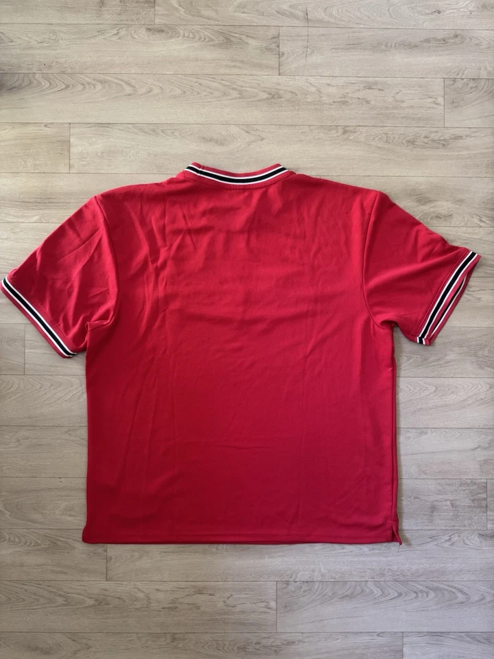 FSBN Maillot entraînement homme L rouge/noir/blanc manches courtes « Reckless » - Photo 2/4