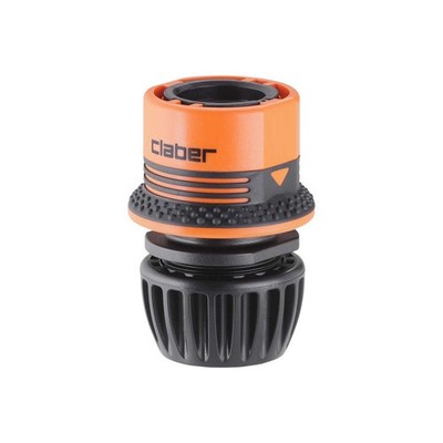 claber  Ergogrip Automatische Kupplung für Schläuche Ø 1/2-5/8