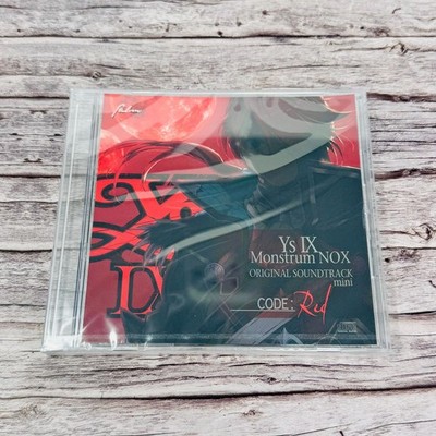Ys IX 9 Monstrum Nox Original Soundtrack Mini Code Red New Japan US Seller
