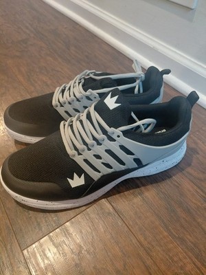 Brunswick Men's Avalanche Black/Grey Athletic Bowling Shoes Size 11