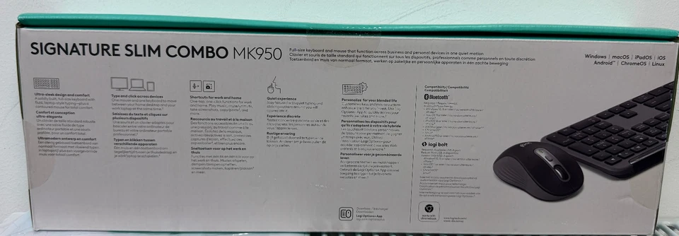 Logitech signature slim combo MK950 Brand New Boxed Black - Image 2 of 4