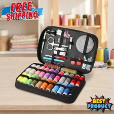 1pc Portable Sewing Kit Household Sewing Tools 10pcs/Set Needles Thread Box