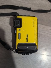 Nikon COOLPIX AW130 Wi-Fi GPS Digital Camera - Yellow "PARTS/REPAIR" Q3