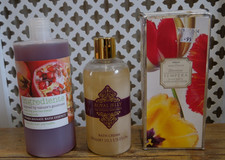 Bath Bundle x 3 Florentyna, Pomegranate, Royal Jelly/2 x M&S and 1 x Boots/NEW
