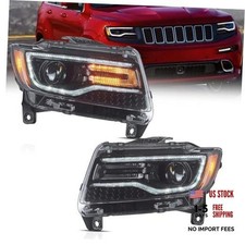 Headlight Assembly Fit for 2011-2013 Jeep Grand Cherokee Regular