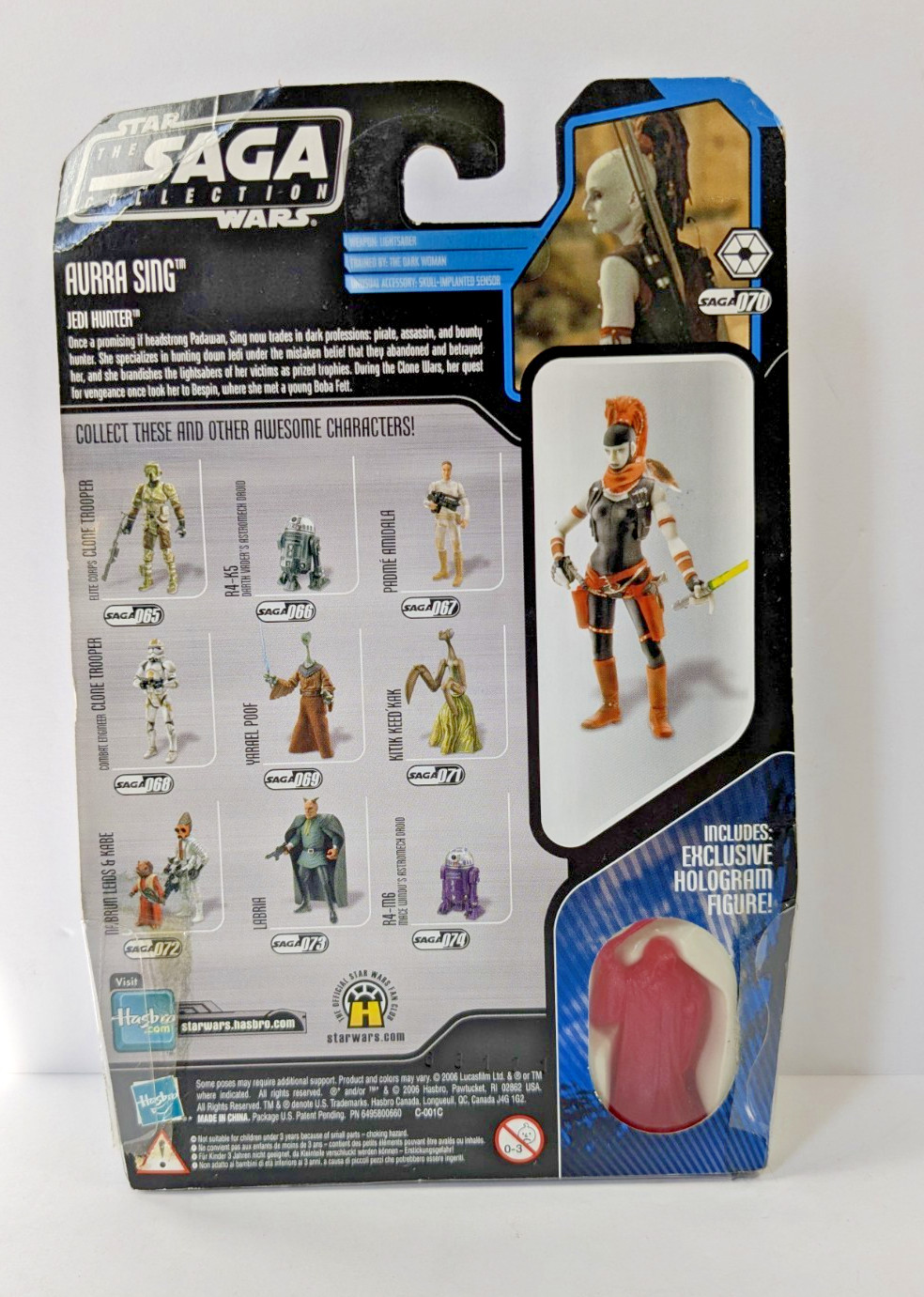 The Saga Collection Saga Aurra Sing Action Figure