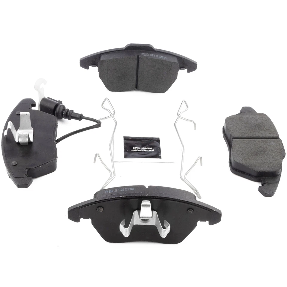 Rotores de freno delanteros pastillas de freno de cerámica para Volkswagen Polo 1.2L 2013 2014 2017 Foto 2 de 4