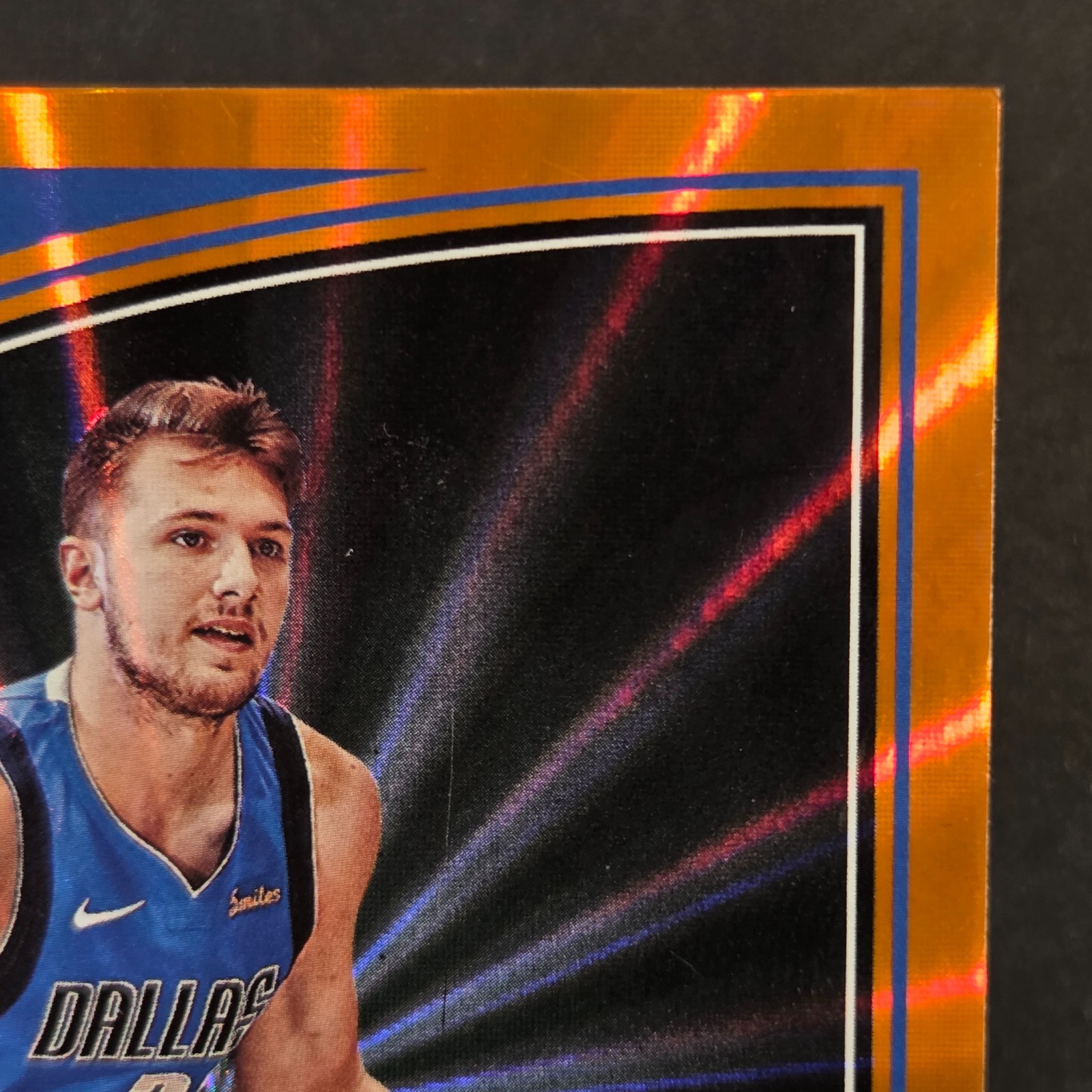 2018 Donruss Luka Doncic Orange Lazer Rated Rookie #177 (RC) view 6