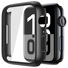 Misxi 2 Pack Tempered Glass Case Compatible For Apple Watch Series 11 2025