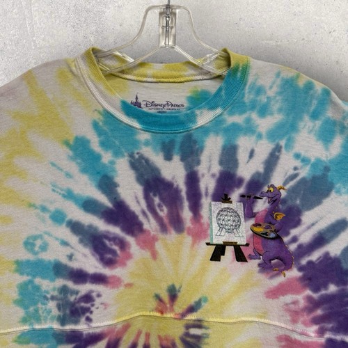 Maglia Disney Epcot Festival Of The Arts 2019 Tie Dye Spirit Medium 24,5”x29,5” - Foto 5 di 9