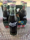 CHRISTMAS 1990 6 Pack of Coca Cola “Around The World” Santa holder Germany — photo 7