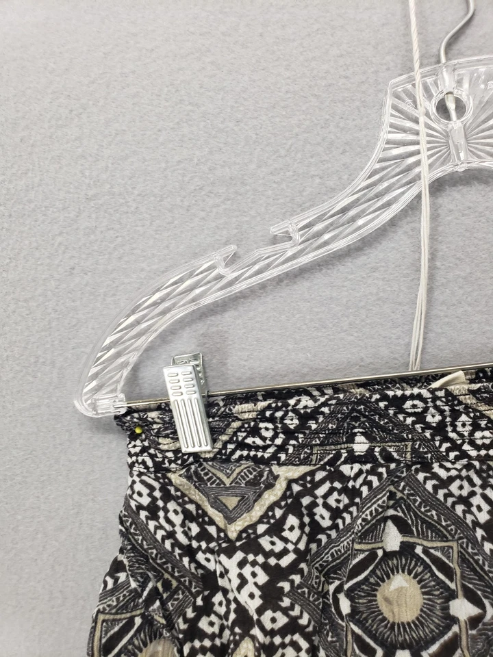 Pantalones Cortos Forever 21 Para Mujer XS Estampado Geométrico Rayón Boho Festival Verano Informales Foto 2 de 4