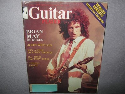 GUITAR PLAYER January 1983 BRIAN MAY Queen John Wetton Howard Roberts