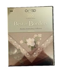 NEW/SEALED OESD #BoB Best of Borders EMBROIDERY DESIGN 2010 Limited Edit. USB