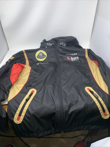 LOTUS RENAULT TEAM F1 FORMULA 1 RACING MEN JACKET OFFICIAL PRODUCT SIZE Large