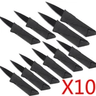 1-1000PCS Pocket Thin Credit Card Knives Folding Cardsharp Wallet Survival Knife