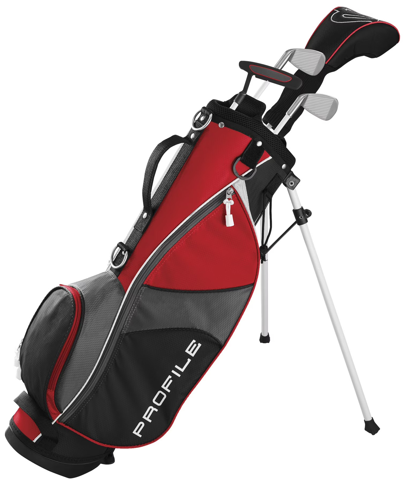 Kids' Wilson Profile JGI Red Complete Golf Set