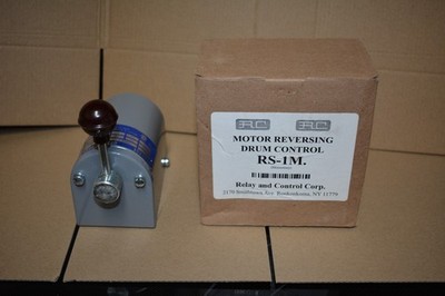 NOS Motor Reversing Drum Control Relay And Control Corp RS-1M.
