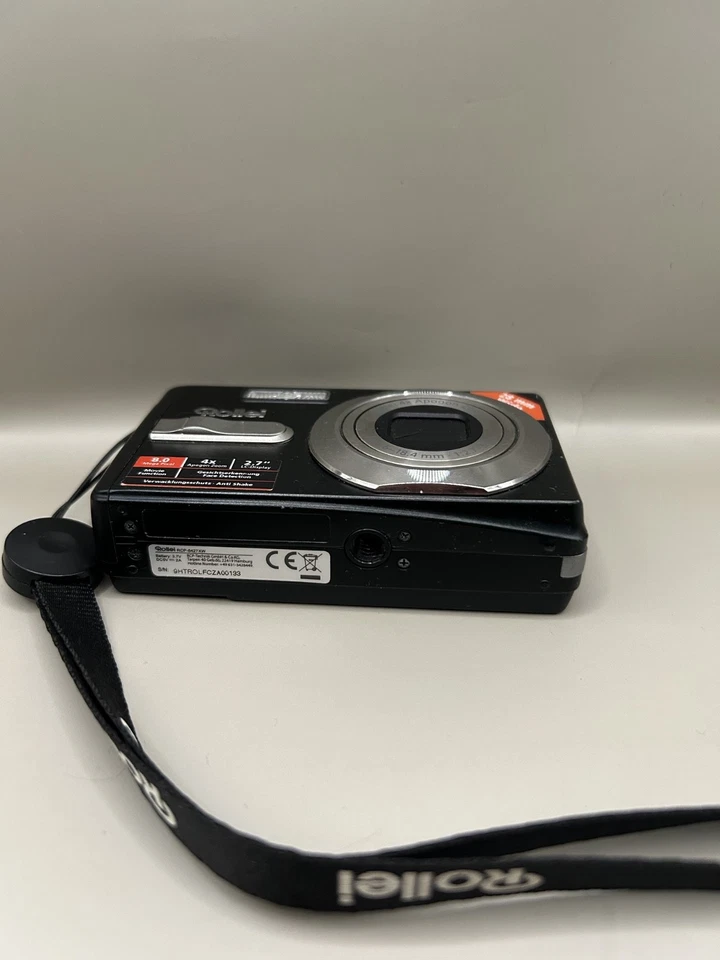 Rollei RCP-8427XW Kamera schwarz 8MP Digital Kamera Compact ungetestet Bastler - Bild 4 von 4