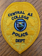 CENTRAL ARIZONA COLLEGE small POLICE PATCH