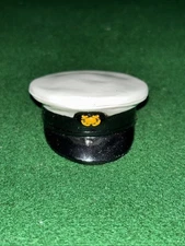 Vintage Scott Products Cast Metal Navy Officers Hat Bottle Opener. VGC Free Ship