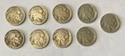 Lot of (9) Early Date Buffalo Nickels - 1915-1929
