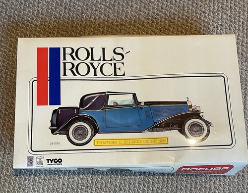 Pocher 1/8 Scale Model Car Kit 1932 Rolls Royce Phantom II Sedanca ...