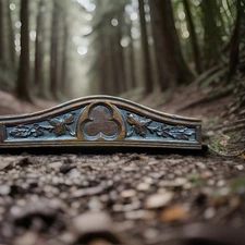 Architectural Salvage Carved Panels Antique Pediment Vintage Repurpose Project