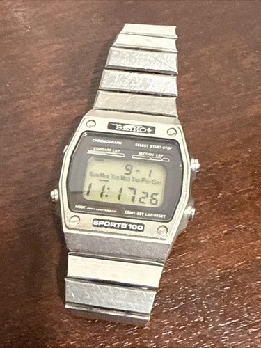 Rare Vintage Seiko Chronograph A229-5010 Men’s Digital Watch JDM 1970s - Repair