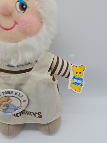 Vintage Rare Dakin HERSHEY'S ELF Plush 1986 Chef Plush Very Rare With Badge - Picture 3 of 16