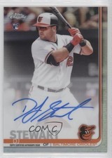 2019 Topps Chrome Rookie Auto Refractor 414/499 DJ Stewart #RA-DS Auto 03xg