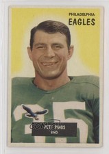 1955 Bowman Pete Pihos #10 HOF
