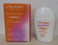 Shiseido Urban Environment Oil-Free Sunscreen SPF 42 - 1 oz Scuffed