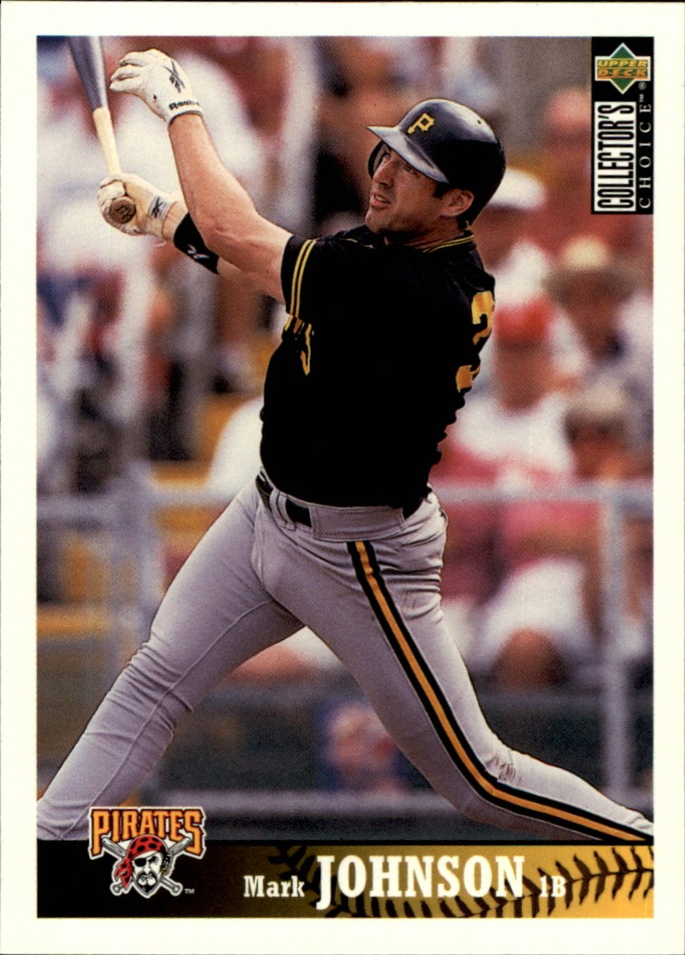 1997 Collector's Choice #423 Mark Johnson - BB